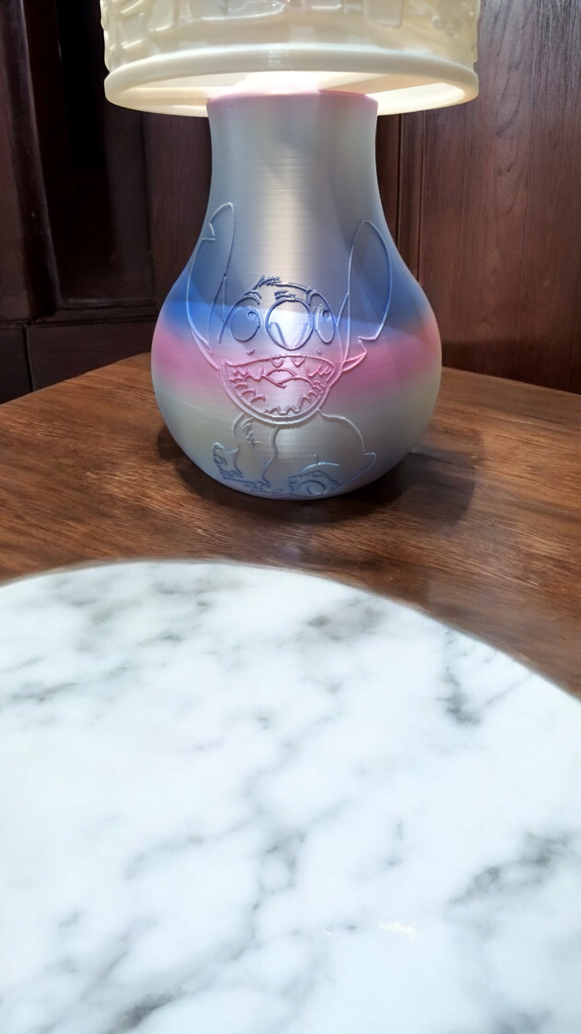 Lampe de chevet Lylo et Stitch