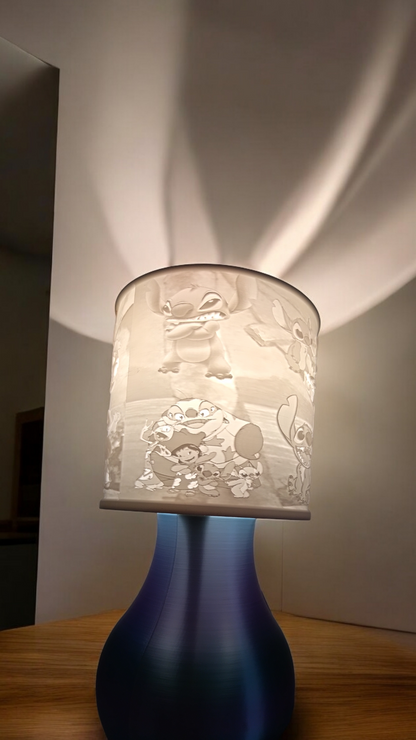 Lampe de chevet Lylo et Stitch